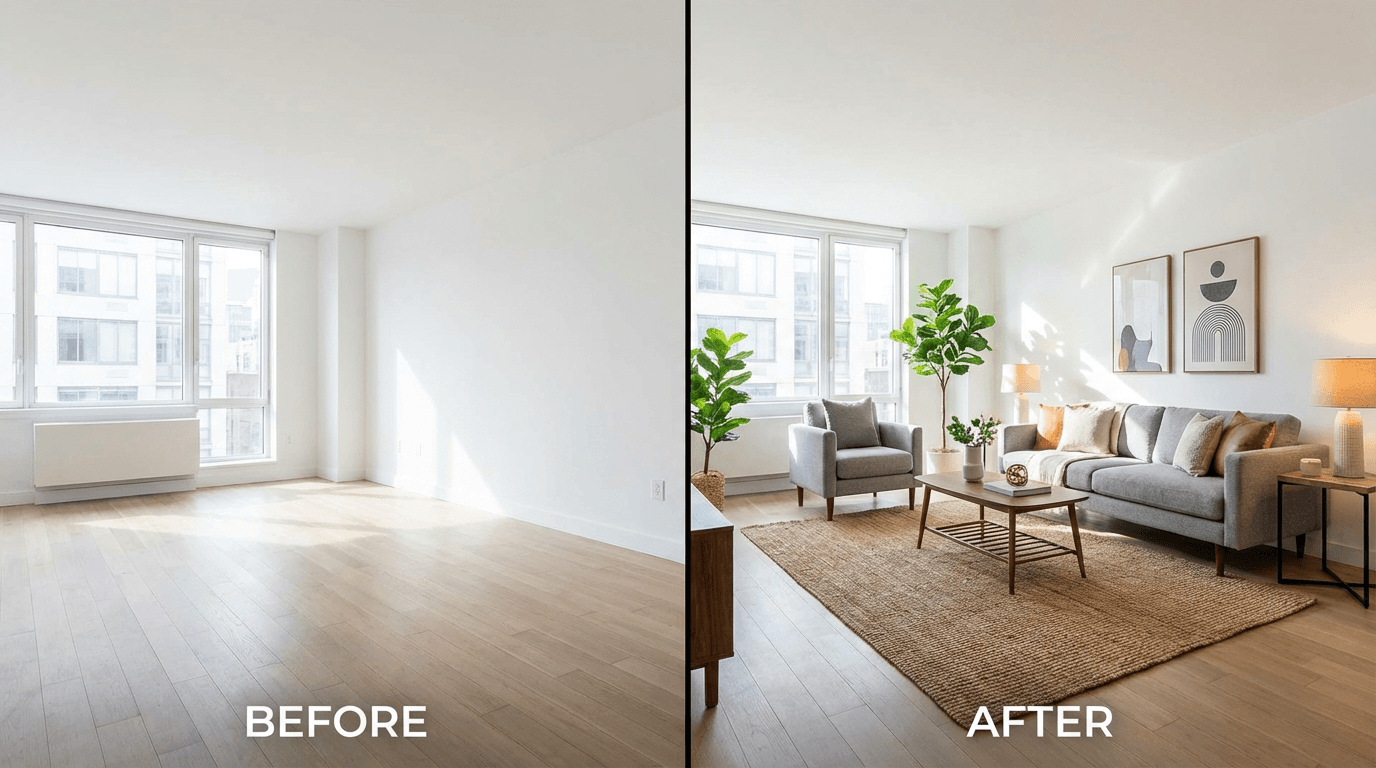 Home staging virtual: transformar el inmobiliario con IA